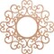 Ekena Millwork Reims Wood Fretwork Pierced Ceiling Medallion, Cherry, 30"OD x 11 1/2"ID x 3/8"T CMWP30X30X0375RECH - alternate 1